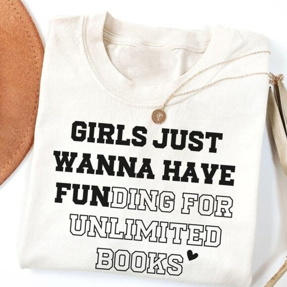 Cute Books Shirt, Bookish Gift, Funny Reading Shirt - Picture 1 of 4